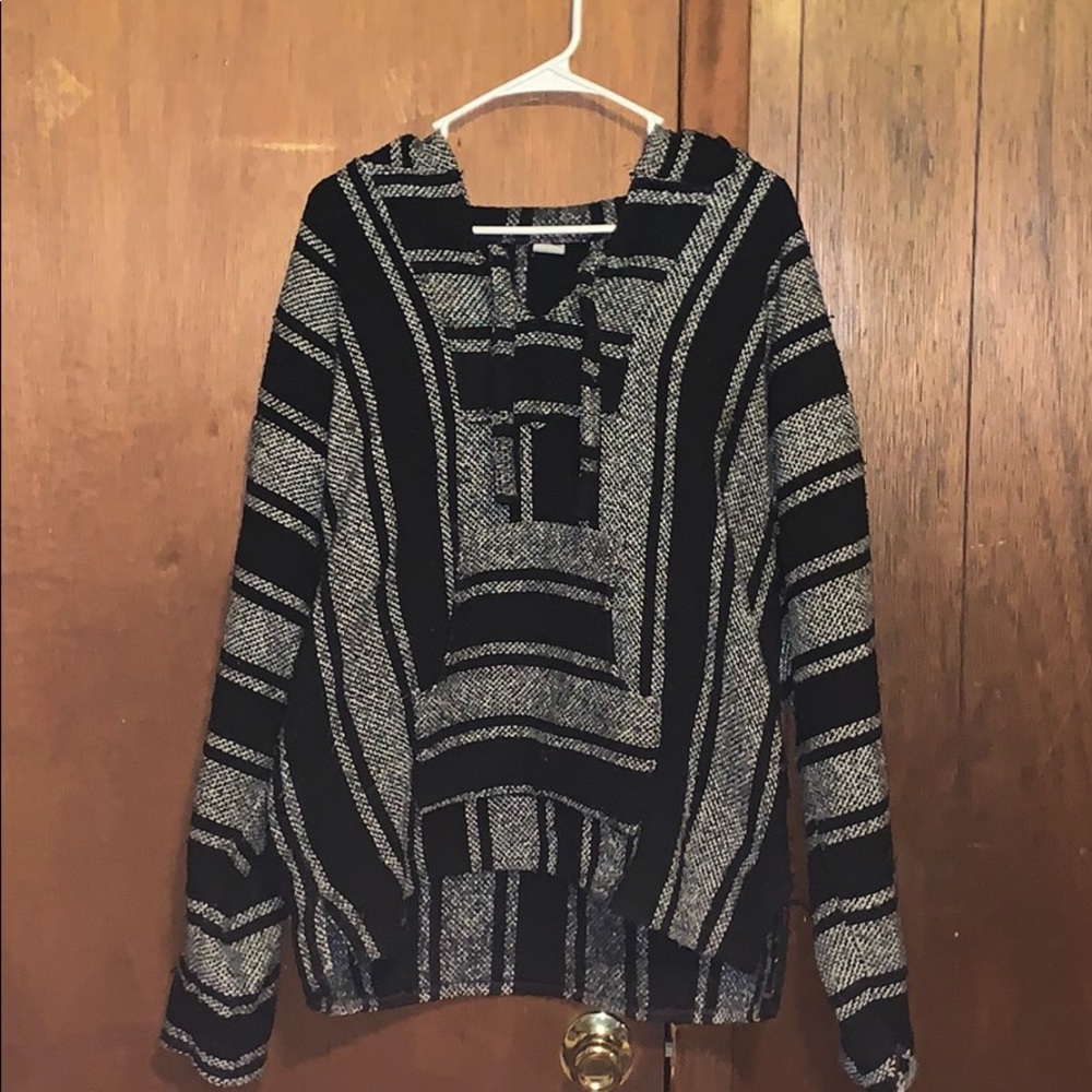 Hand made baja hoodie
